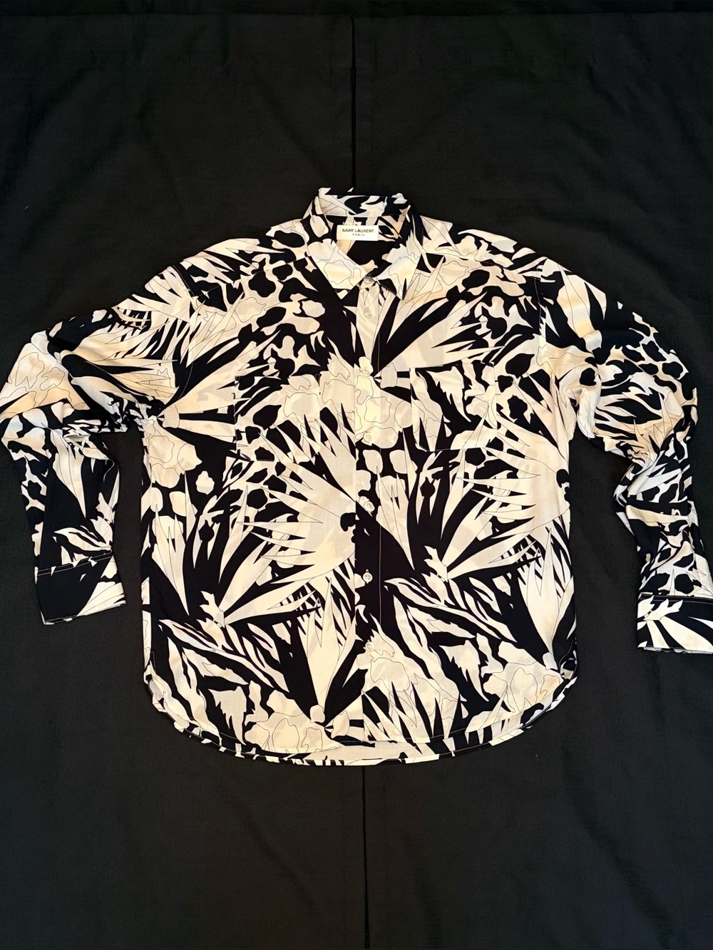 Saint Laurent 2019 Floral Print Shirt